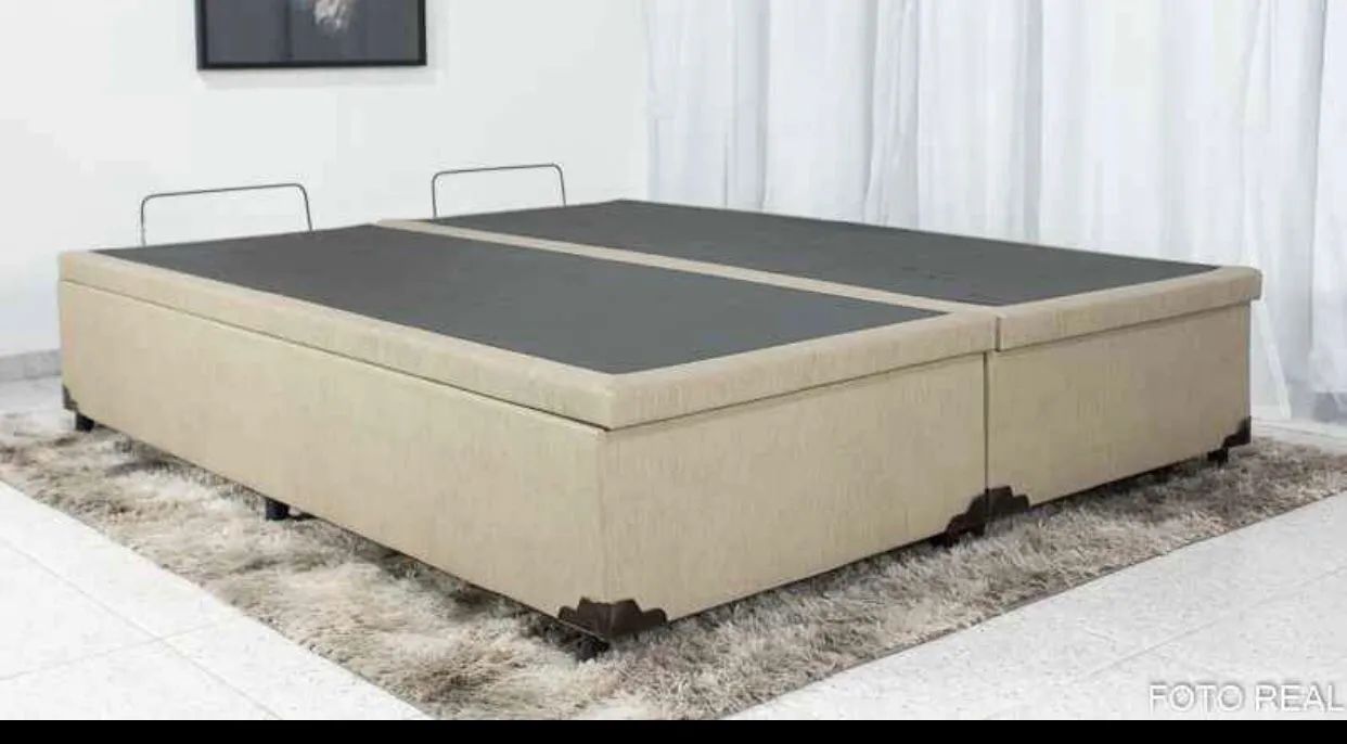 Cama Box Casal Queen com Baú