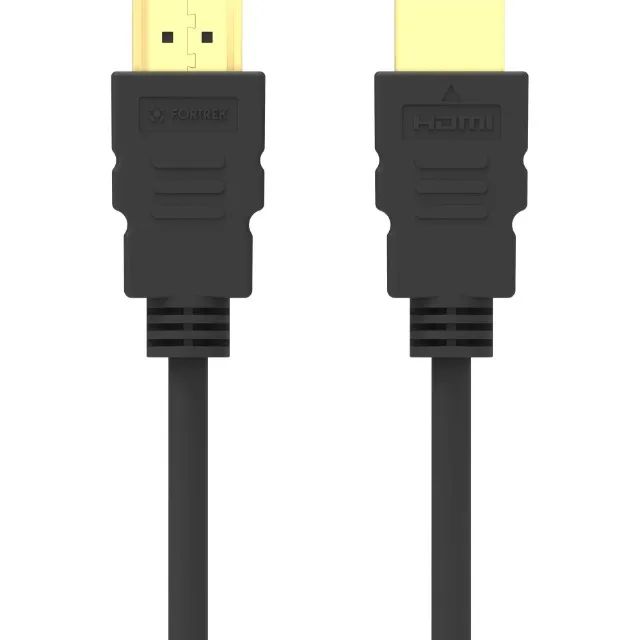 Cabo HDMI 2.0 4K 1m Preto 4K-01 Fortrek  - Loja Coimbra Computadores Entregamos - Foto 2