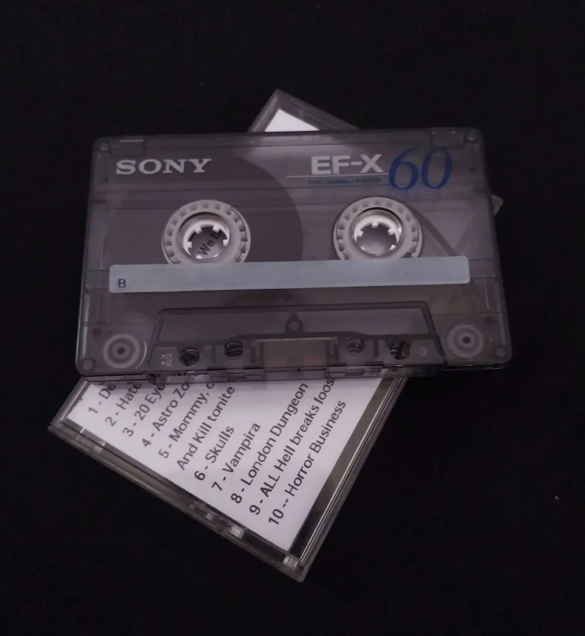 Lote 9 Fitas K7 Bootleg Punk hardcore Misfits anos 80