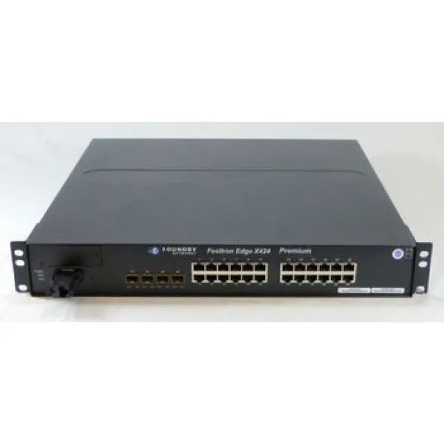 Switch FastIron Edge X424 com Base 20x 10/100/1000 Mbps (RJ-45) L3 