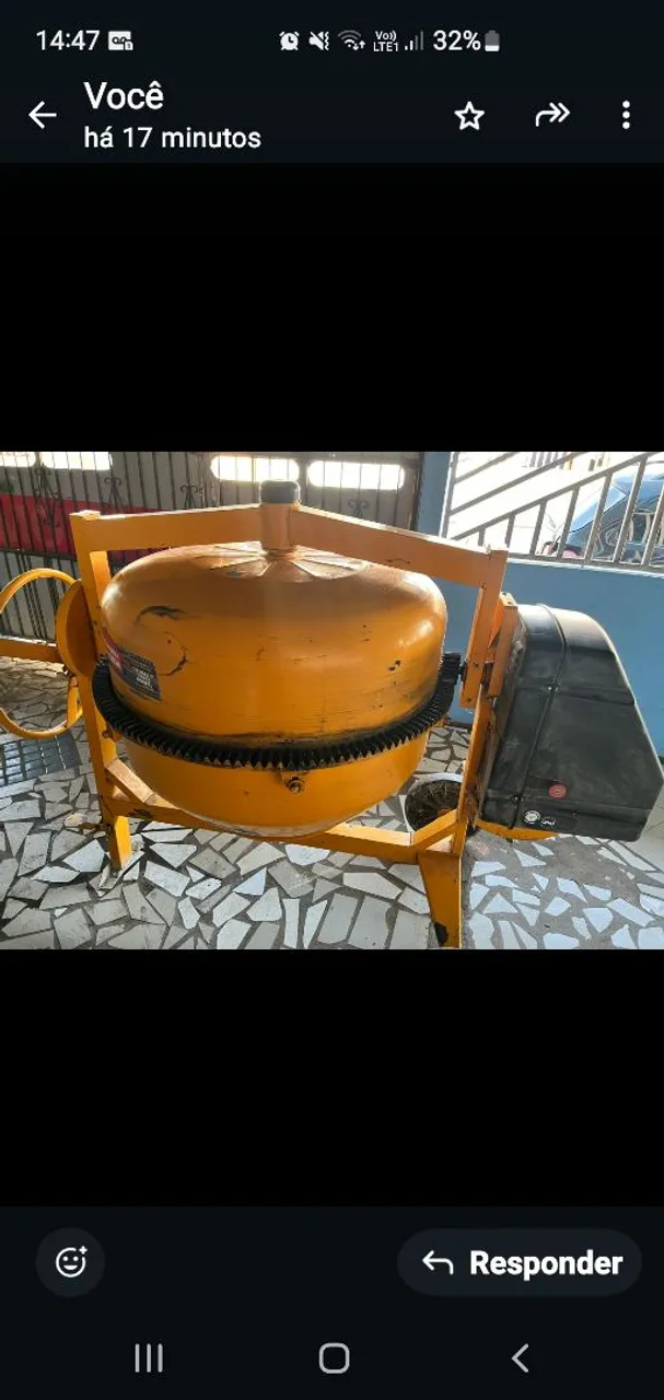 Betoneira para Obras