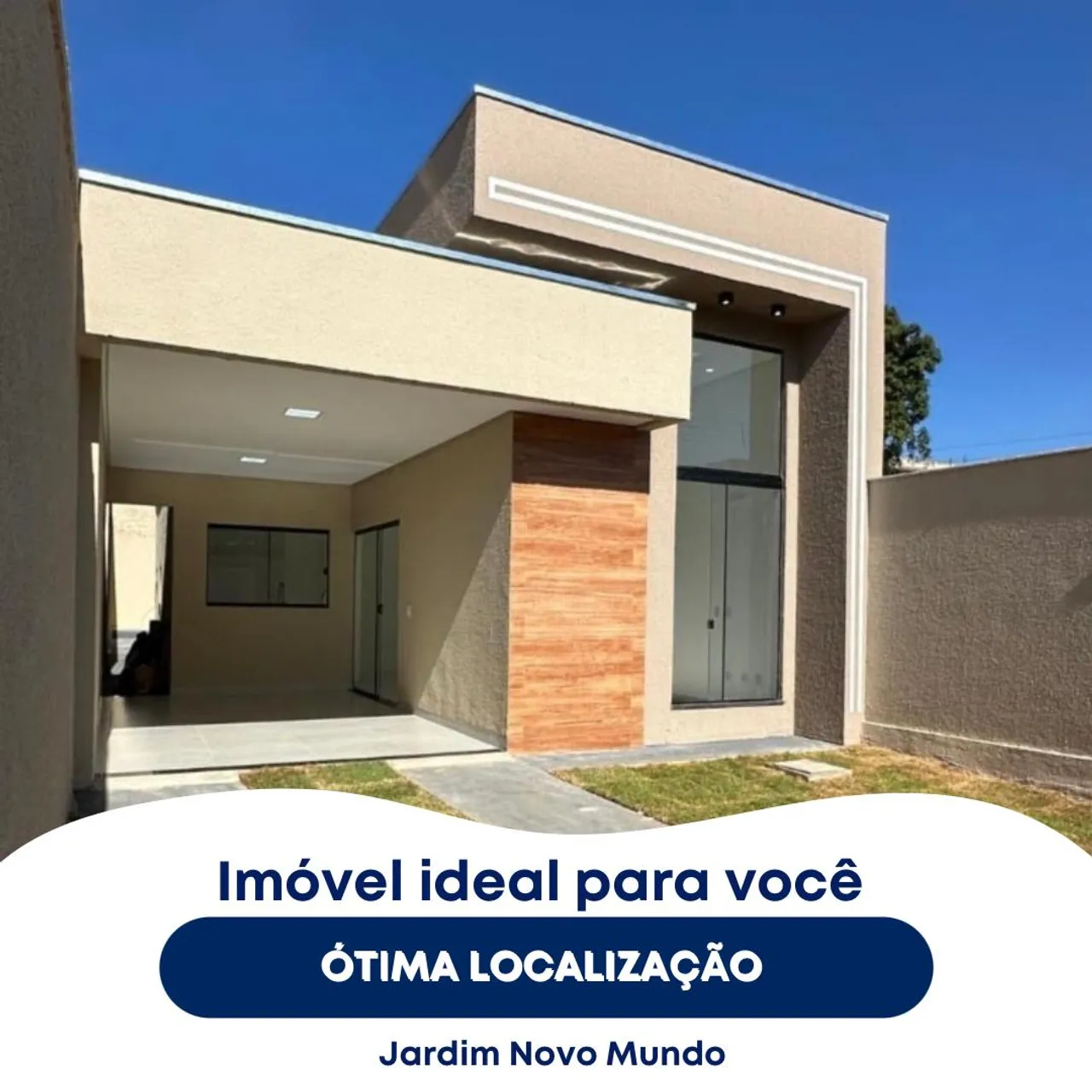 Casa de 3 quartos, sendo 1 suíte - Jardim Novo Mundo - Goiânia - GO