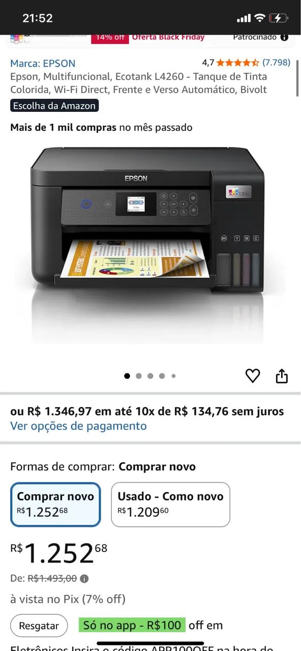 Impressora Epson  - Foto 3