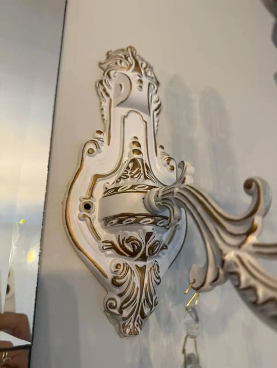 Lustre Clássico de Cristal com Andarelas  - Foto 4