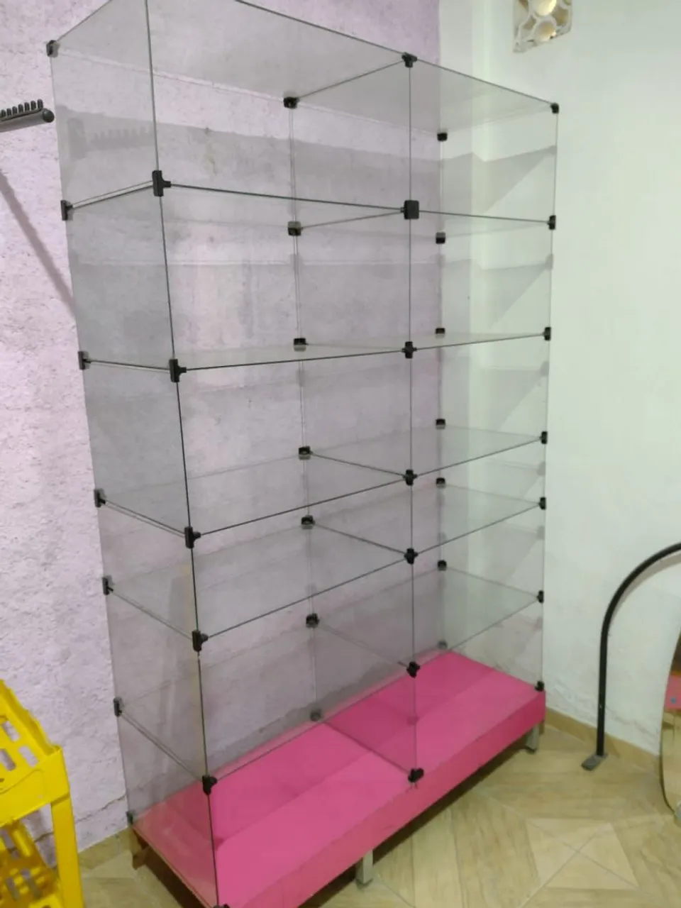 Vitrine de Vidro ( estante de vidro )