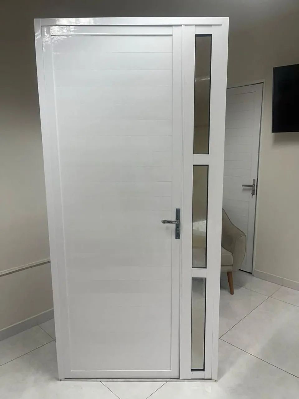 Porta de Alumínio para Área Externa - Foto 5