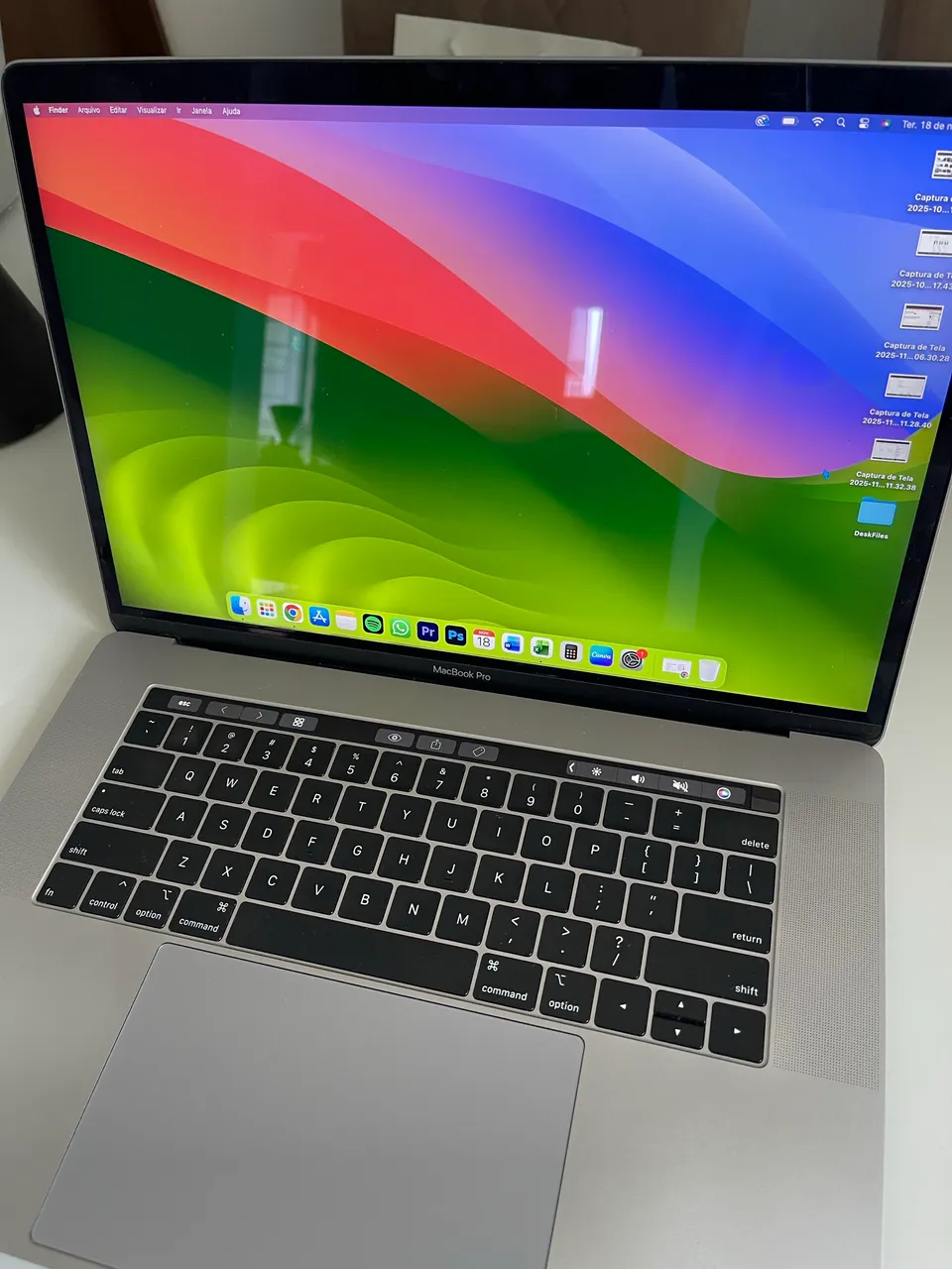 MacBook本体 MacBook Pro 2018 13.3 i7 16GB SSD 512 Macbook Pro 2018 13' - Core I7 2.7 Ghz | 16 Gb | 512 Gb Ssd Cinza