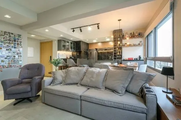 Apartamento com 75 metros 2 quartos no bairro Farroupilha - Porto Alegre - RS