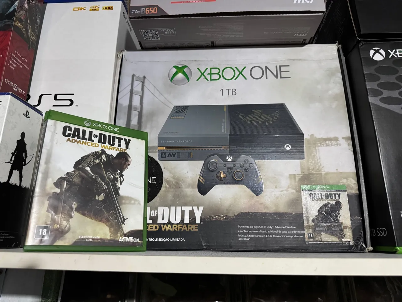 Xbox One 1TB com Call of Duty: Advanced Warfare