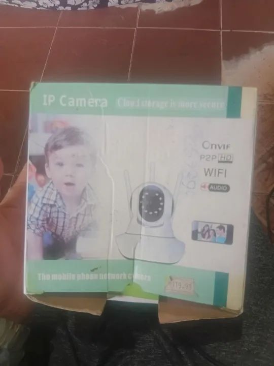 Câmera de segurança Wi-Fi  - Foto 2