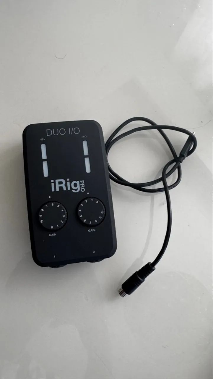 iRig Pro Duo I/O - Interface de Áudio Profissional