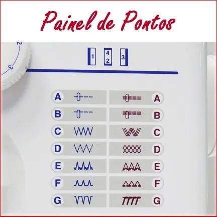 Máquina de Costura Janome 2008S NOVA 110V - Foto 2