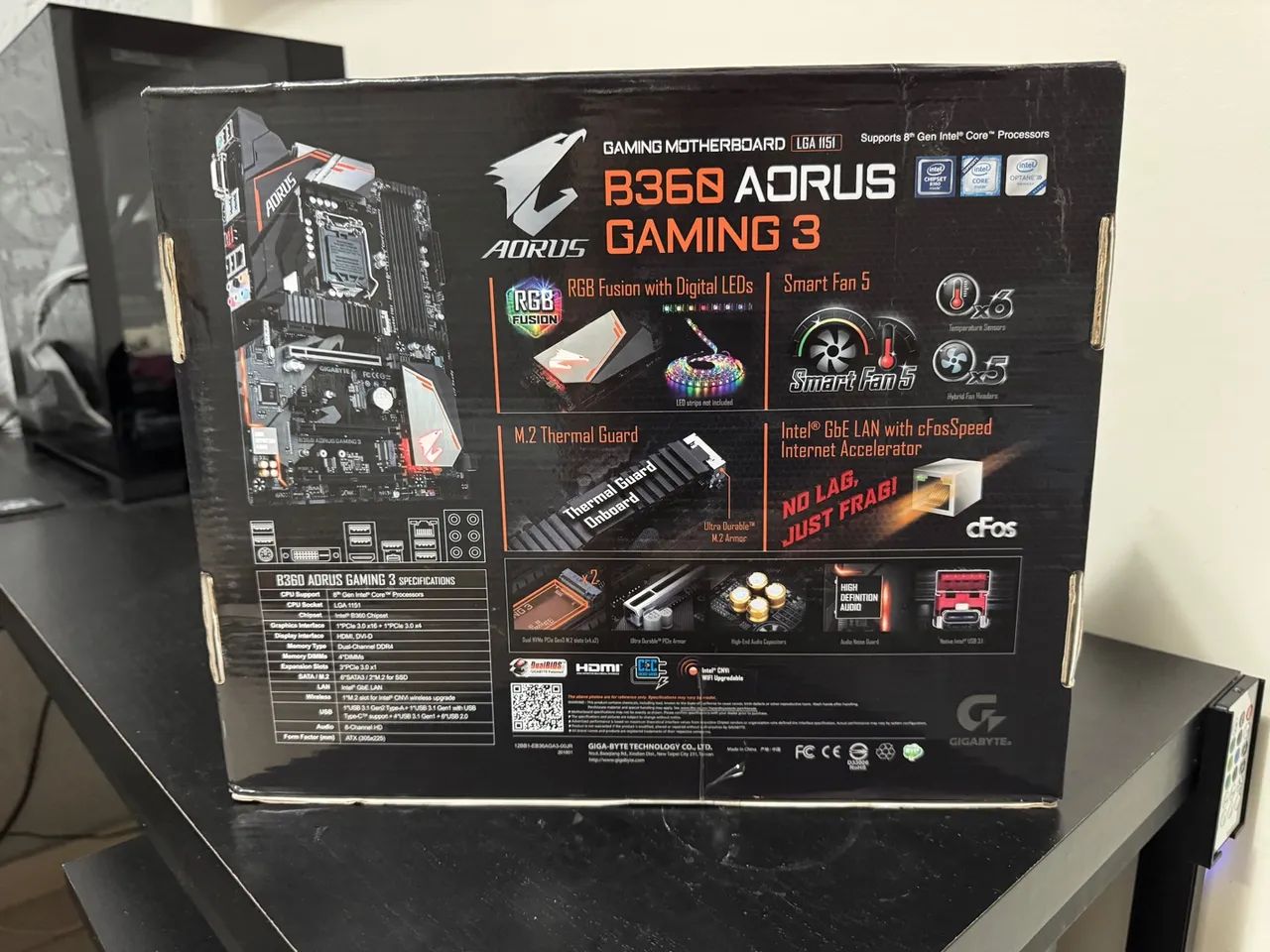 Placa mãe B360 aorus gaming 3 - Foto 4