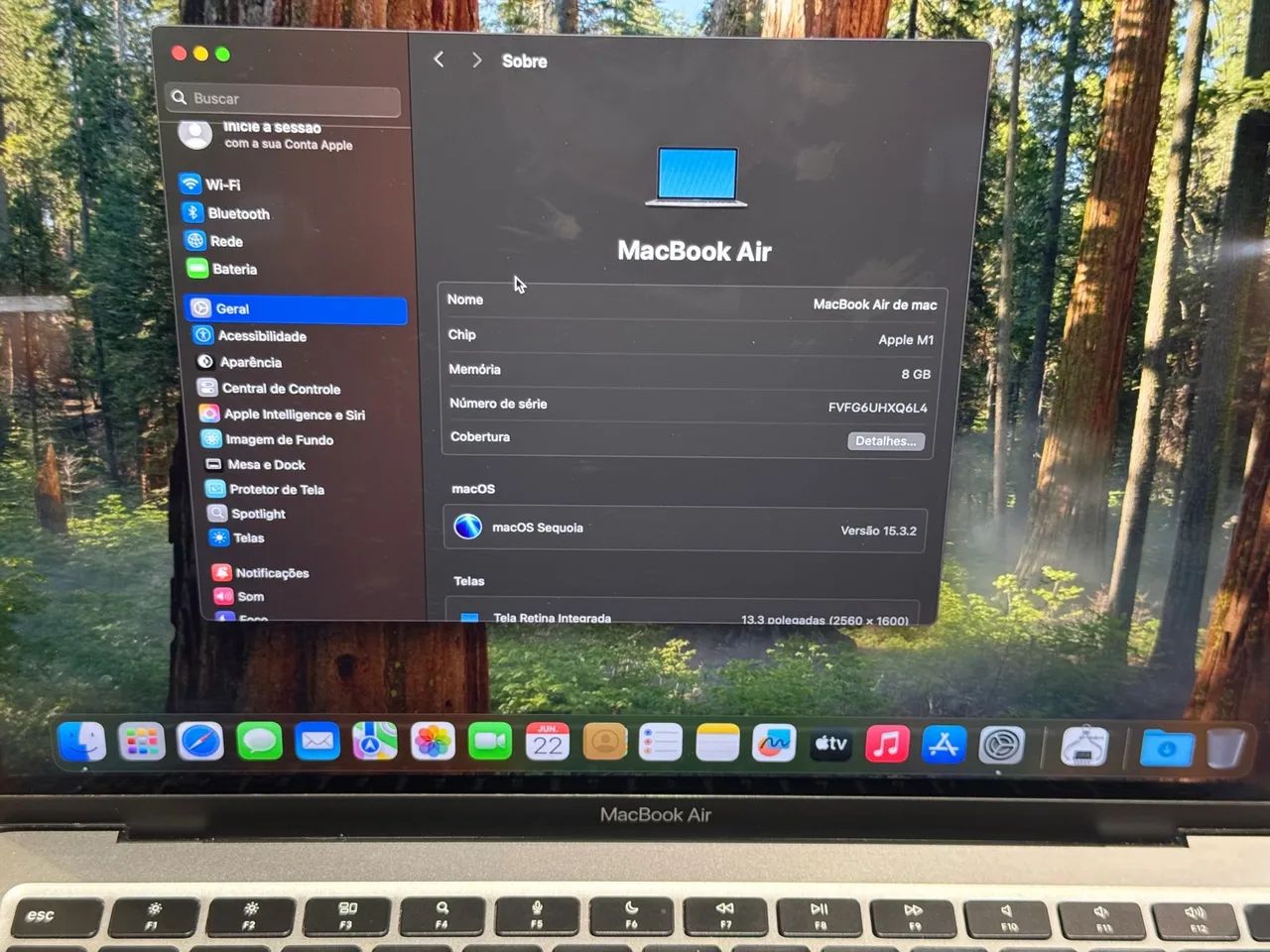 MacBook Air M1 2020 13" 8/256GB Space Gray - Foto 3