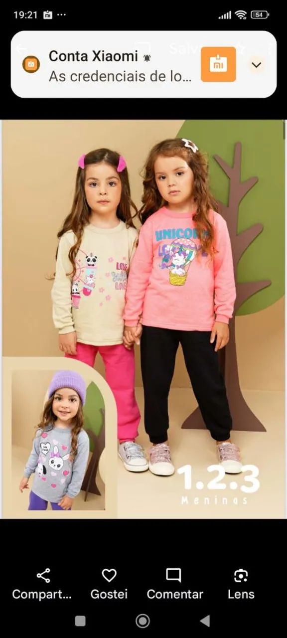 Conjunto novo 19,98
