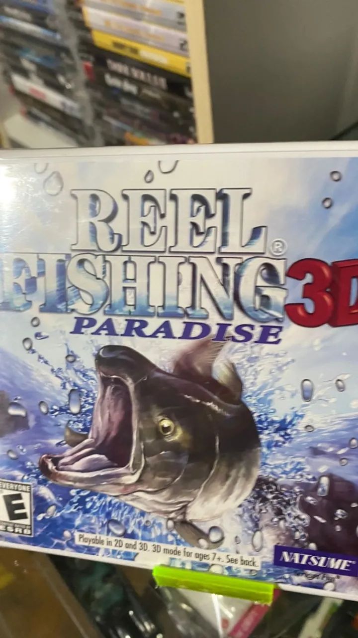 Reel Fishing Paradise - 3d Nintendo 3ds  Lacrado