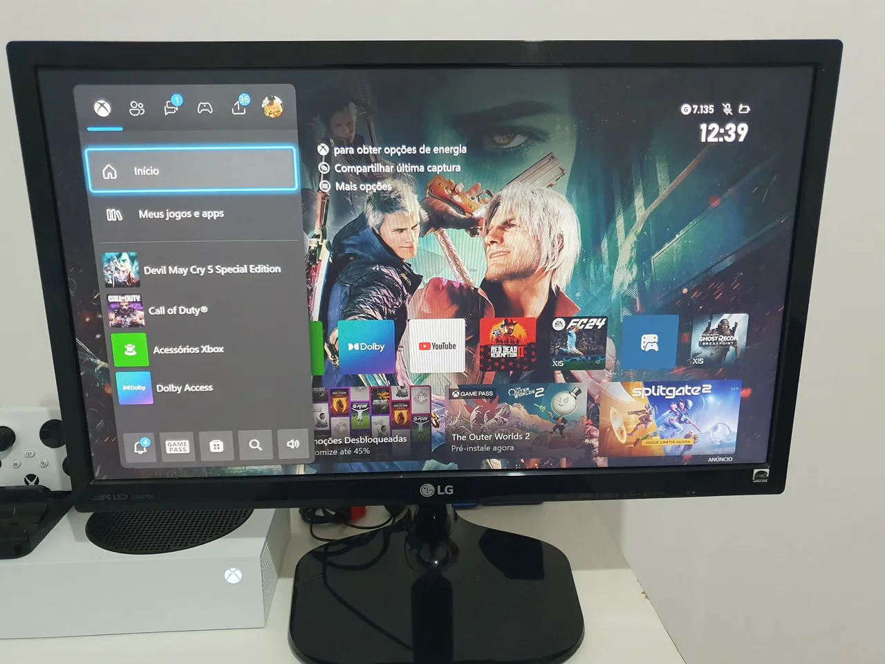 Monitor LG 24 polegadas