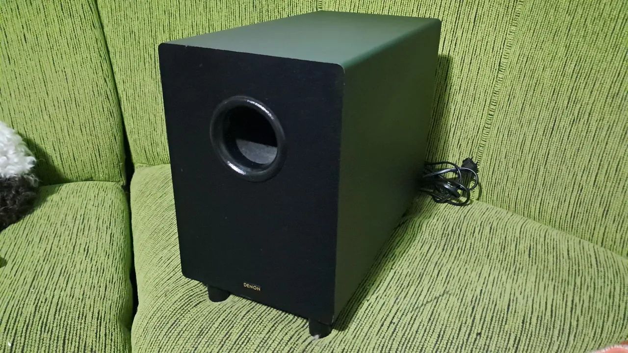 DENON DSW-37 サブウーファー スピーカー 音響機器 デノン 中古