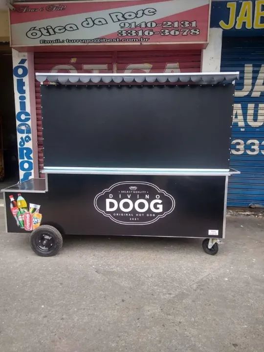 Carrocinha Cachorro Quente - Av Brasil Fábrica de Carrocinhas
