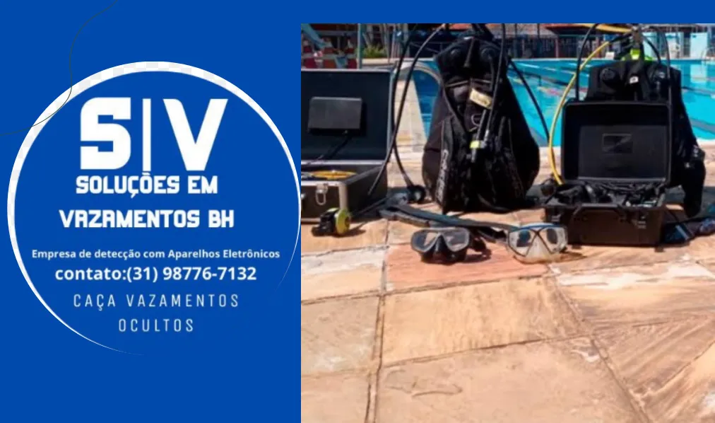 * Detecção de Vazamentos com Equipamentos caça vazamento de água