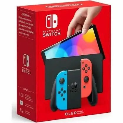 Nintendo Switch OLED Neon Novo Garantia Nota Fiscal
