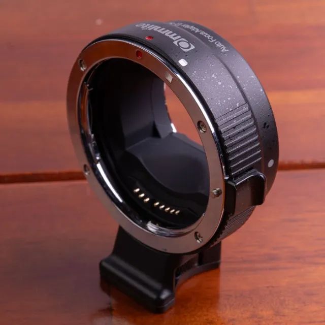 Adaptador Eletrônico Commlite (Lente Canon EF p/ Sony E) | Suporte AF-S - Foto 6