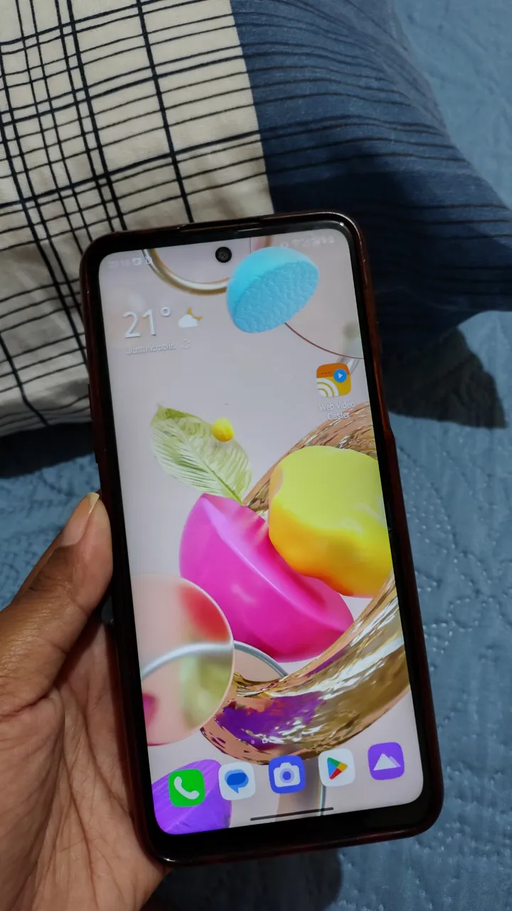 Vendo LG k52 400 reais único dono