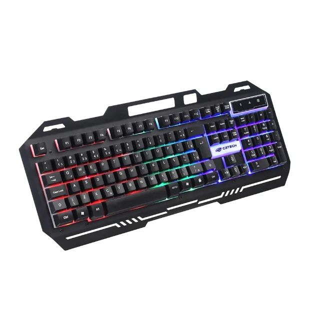Teclado Semi Mecânico C3Tech KG-40BK RGB - WZetta - Foto 2