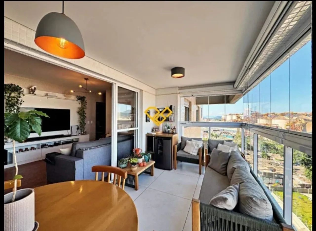 Maravilhoso apto vista mar andar alto em condominio lazer completo com 3 dorm - Foto 5