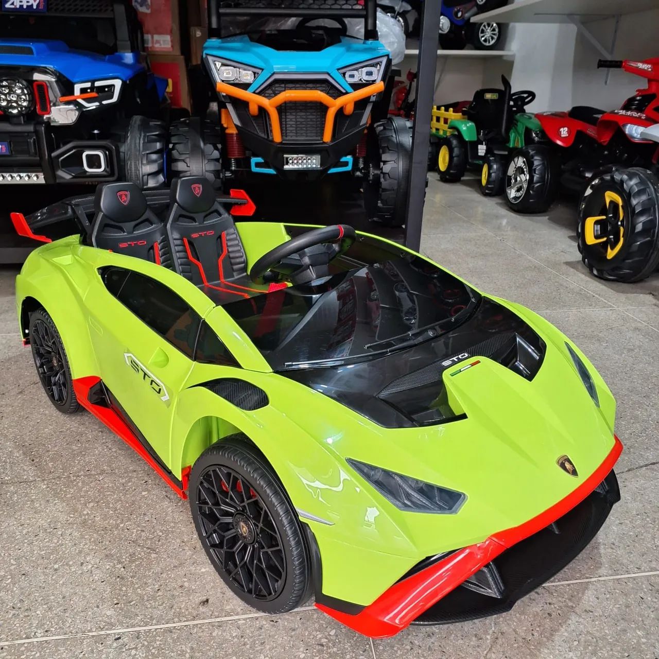 Carro Elétrico Infantil 12V Lamborghini 