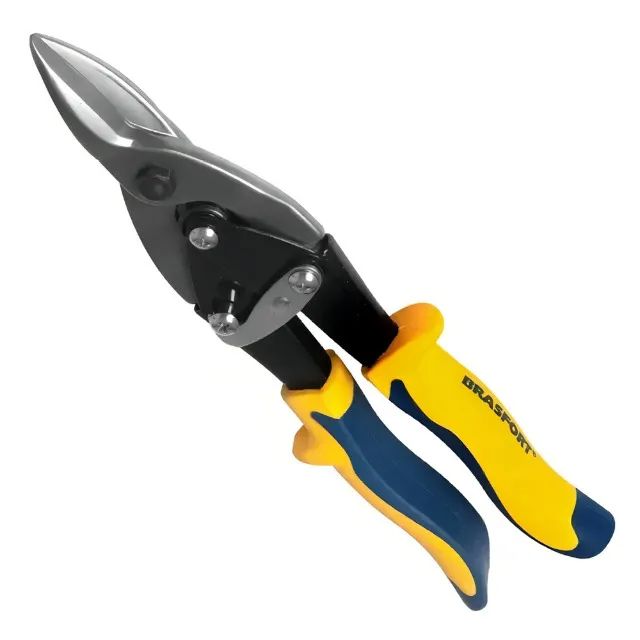 Tesoura de Aviação 10 Polegadas Corte Reto Brasfort - Foto 3