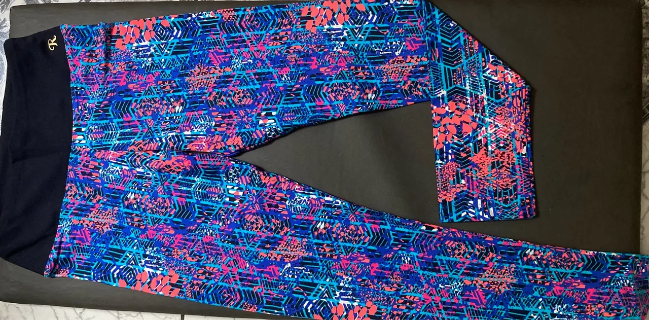 Calça legging feminina média romance original
