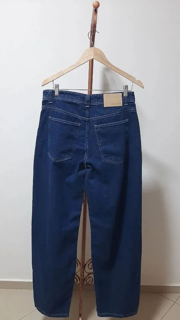 Calça jeans Youcom azul escura  - Foto 3