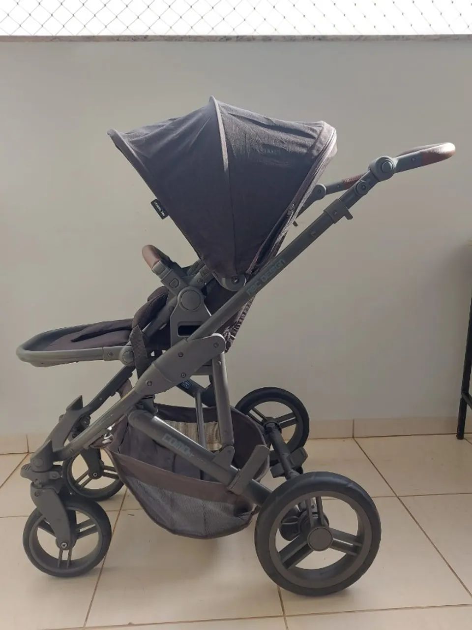 CARRINHO ABC DESIGN 4 EM 1 - MUITO BEM CONSERVADO! - Foto 3