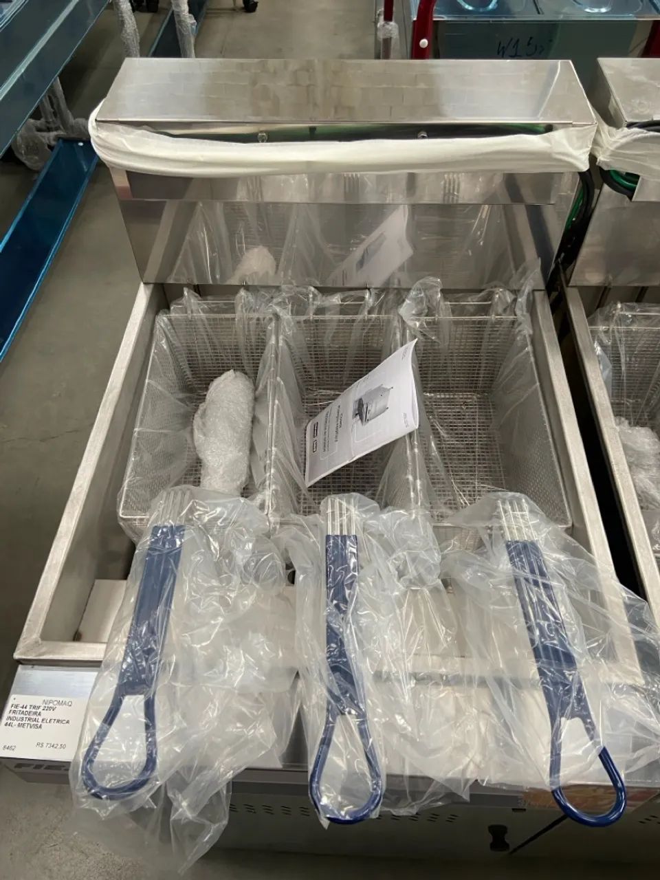 FIE-44 TRIF FRITADEIRA INDUSTRIAL ELÉTRICA 44L - METVISA - Foto 4