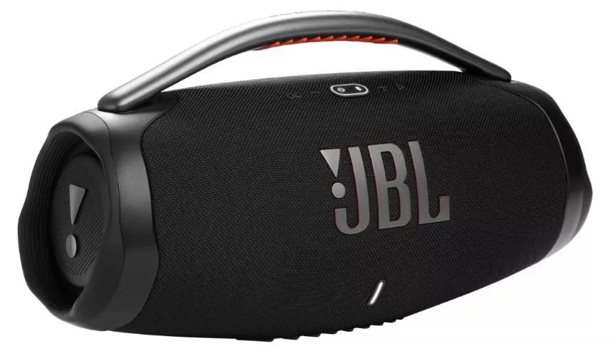 Caixa de Som JBL com Microfones