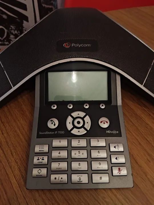 Duas unidades Telefone IP Conferência Polycom SoundStation IP 7000  - Foto 4