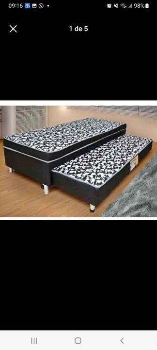 Bi cama solteiro 500