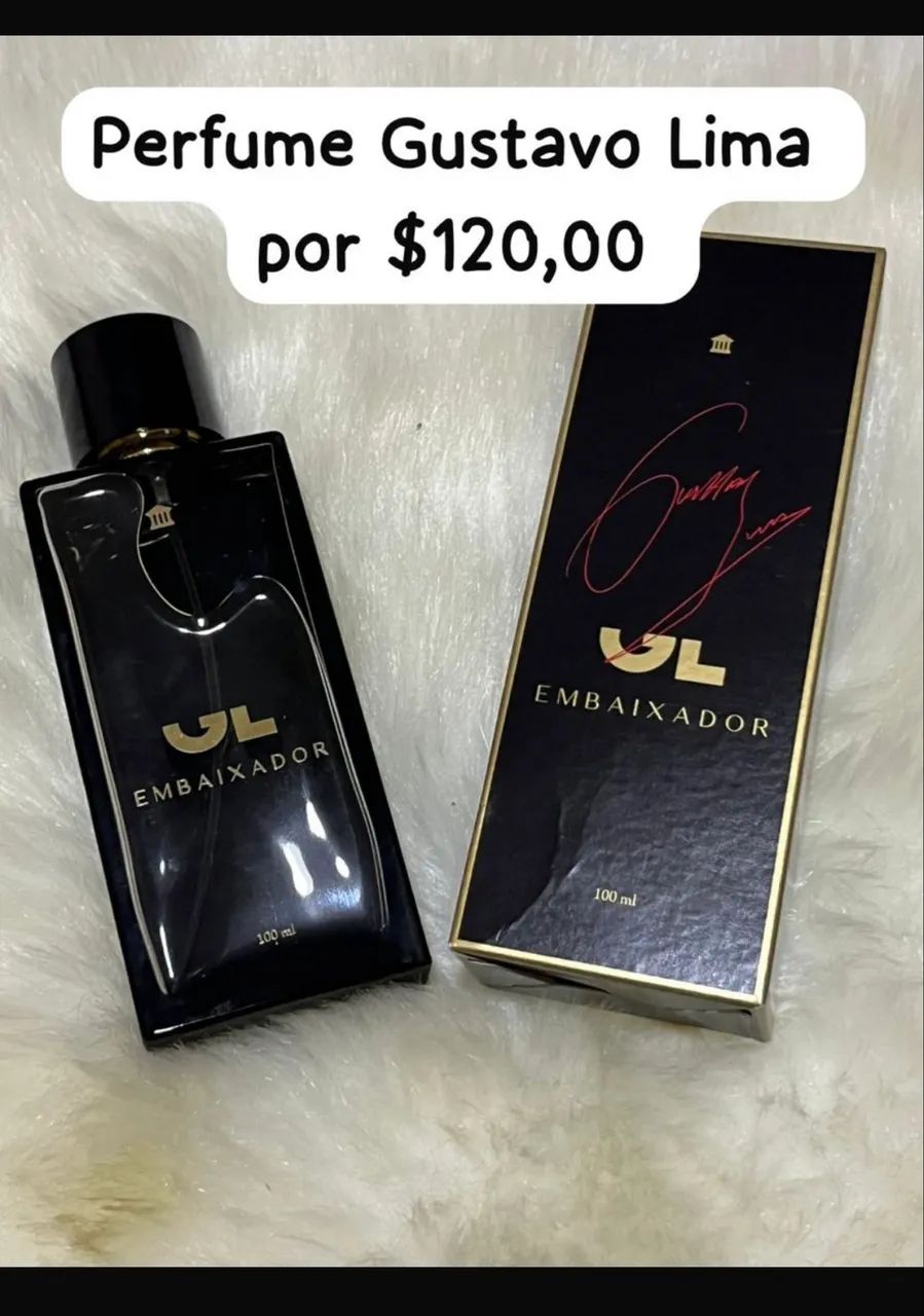 Perfume 100ml Gustavo Lima original na caixa 