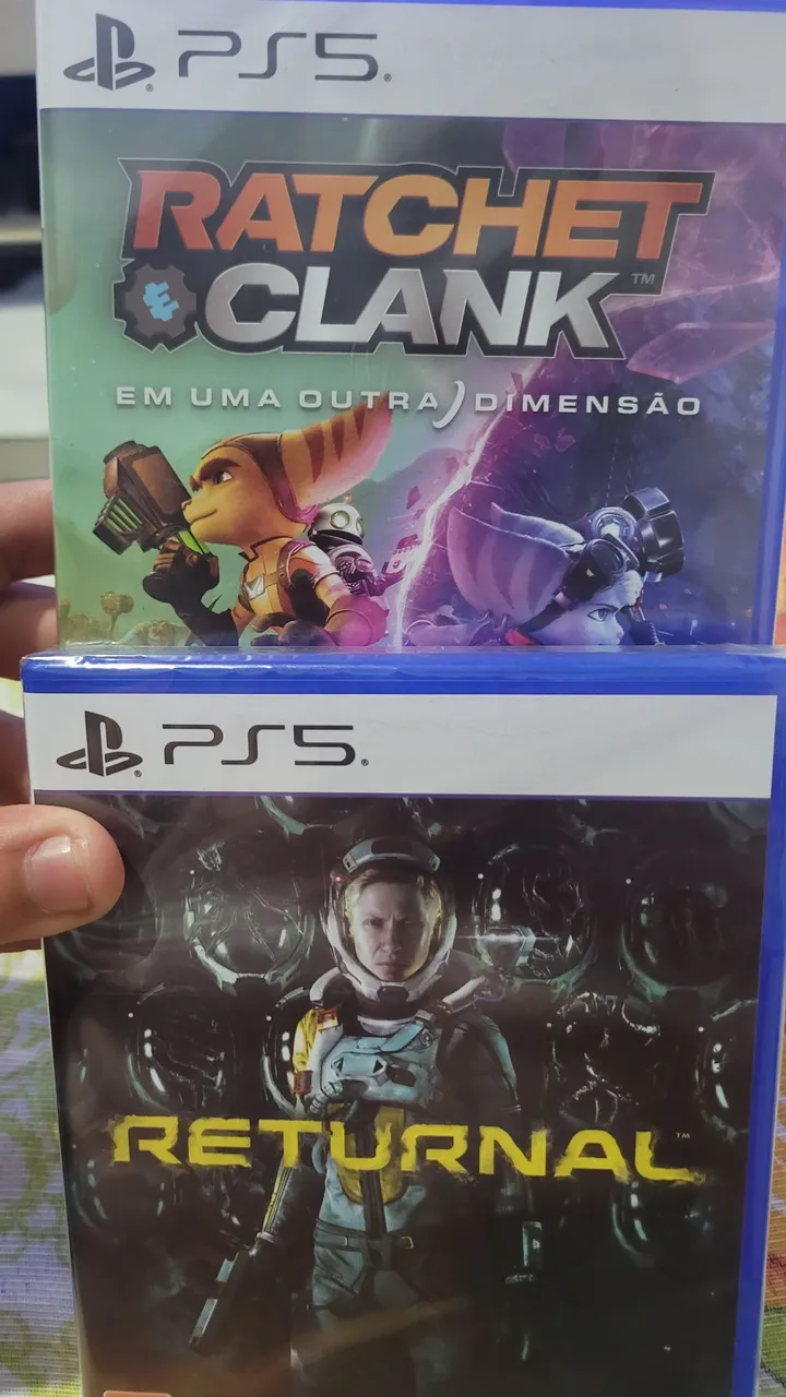 (Lacrados) Returnal - PS5 e Ratchet clanck - PS5