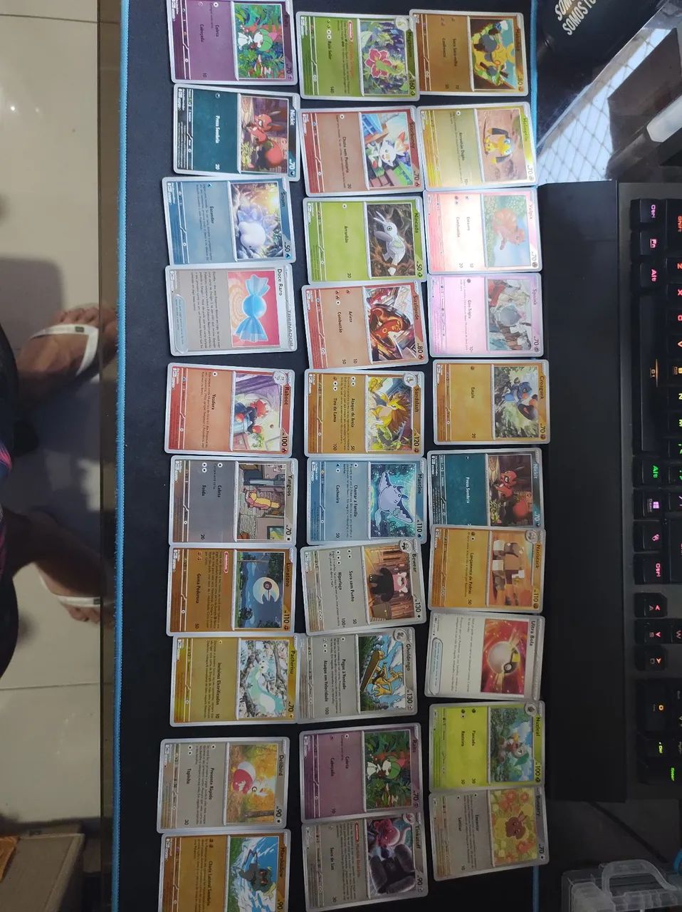 30 cards reverse pokémon Mega