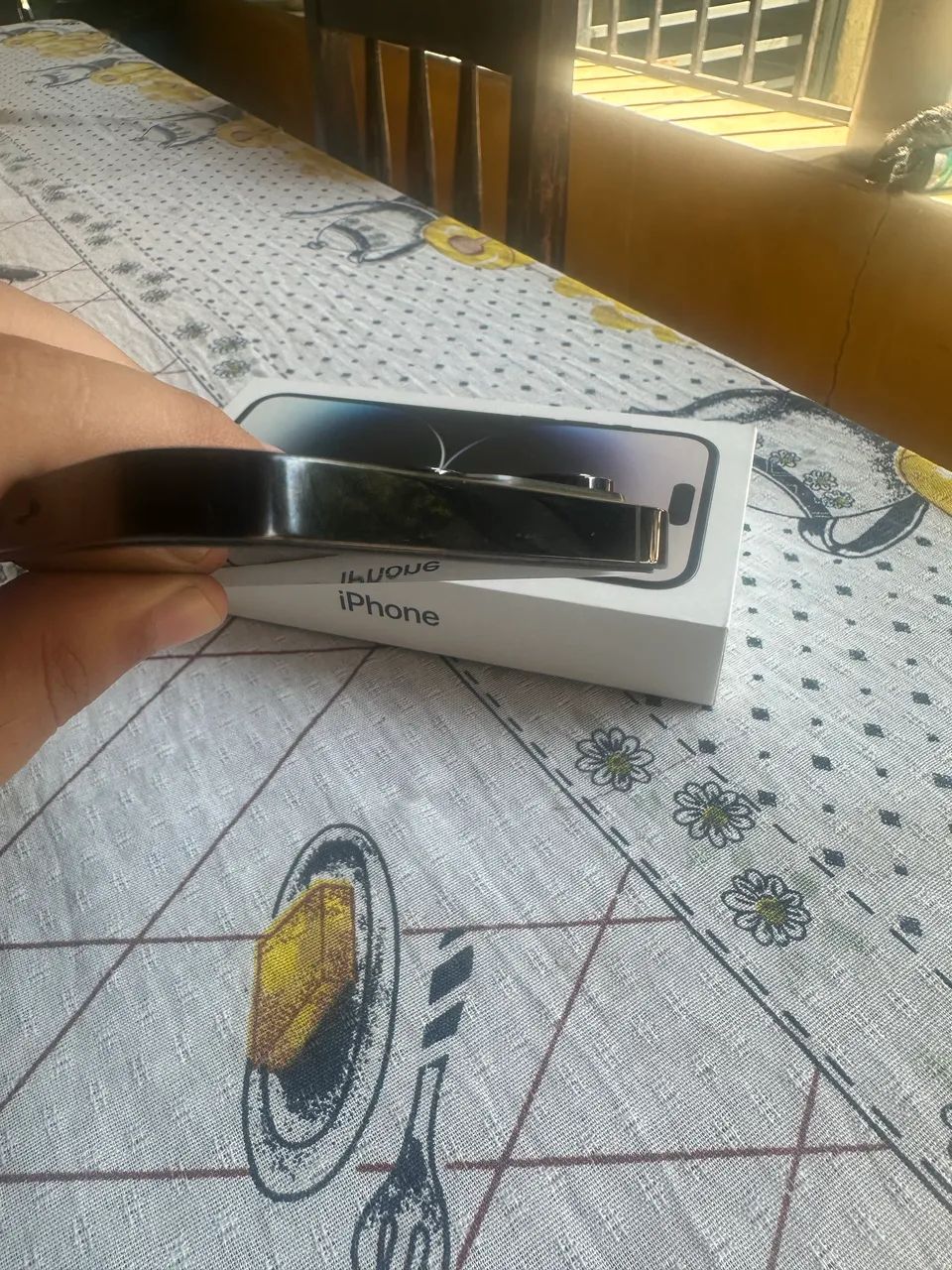 Iphone 14 Pro Max Space Black Aceito trocas Passo Cartão - Foto 5