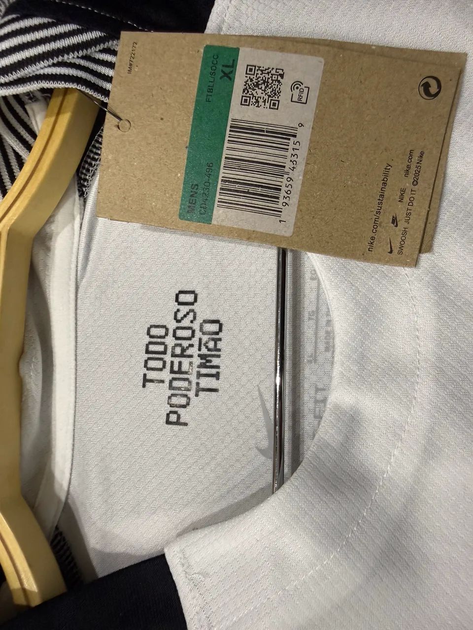 Camisa Corinthians 25/26 Branca- Versão torcedor  - Foto 5