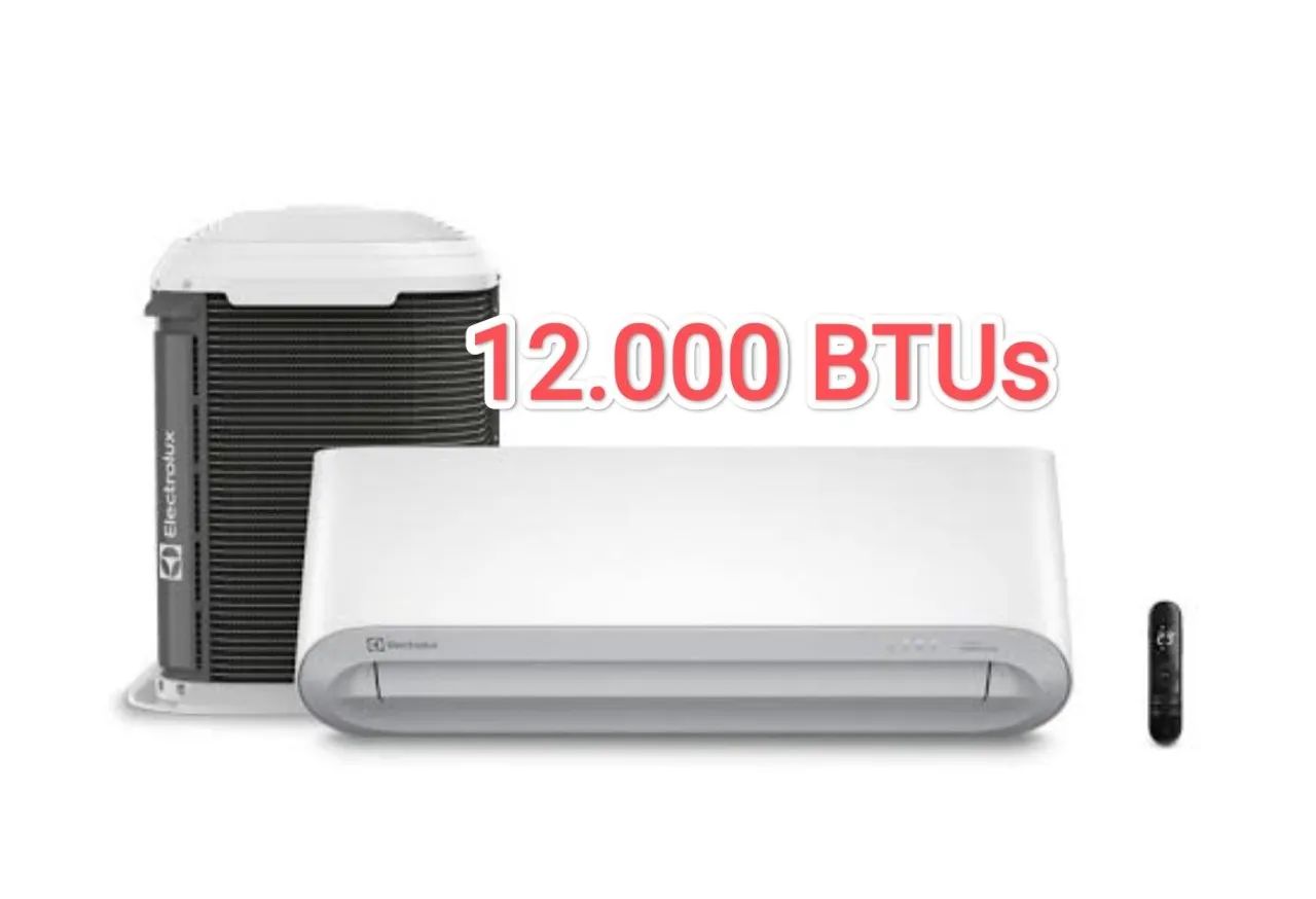Ar Split Electrolux 12000 BTUs + Novo + Nota + 3 Anos Garantia+ Cartão 12x!!!