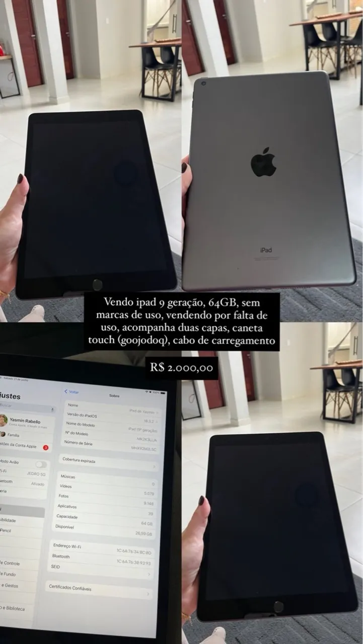 iPad 9 Geração