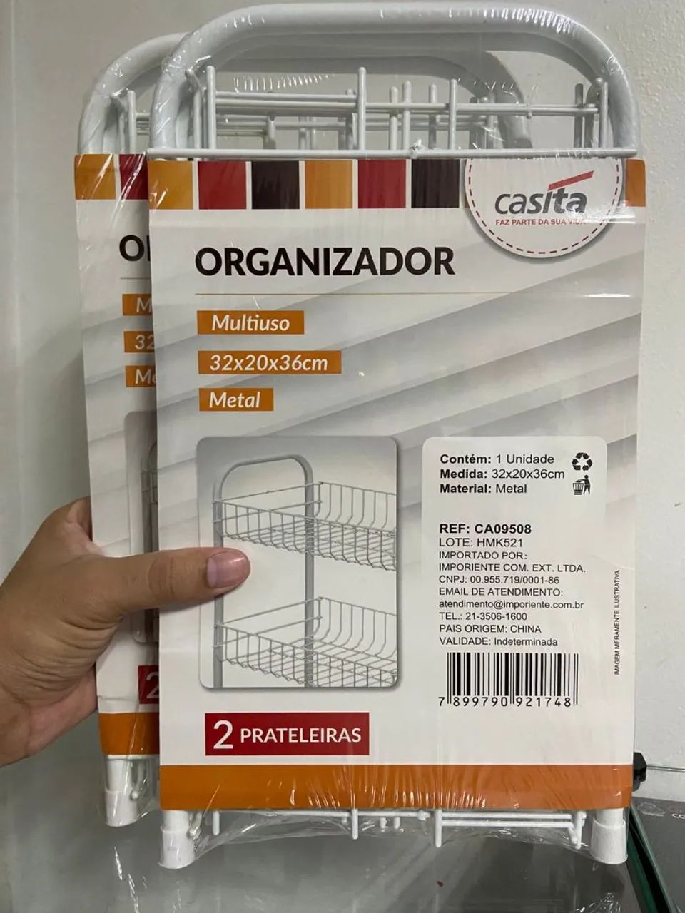 Organizador Multiuso Metal - Casita - Foto 2