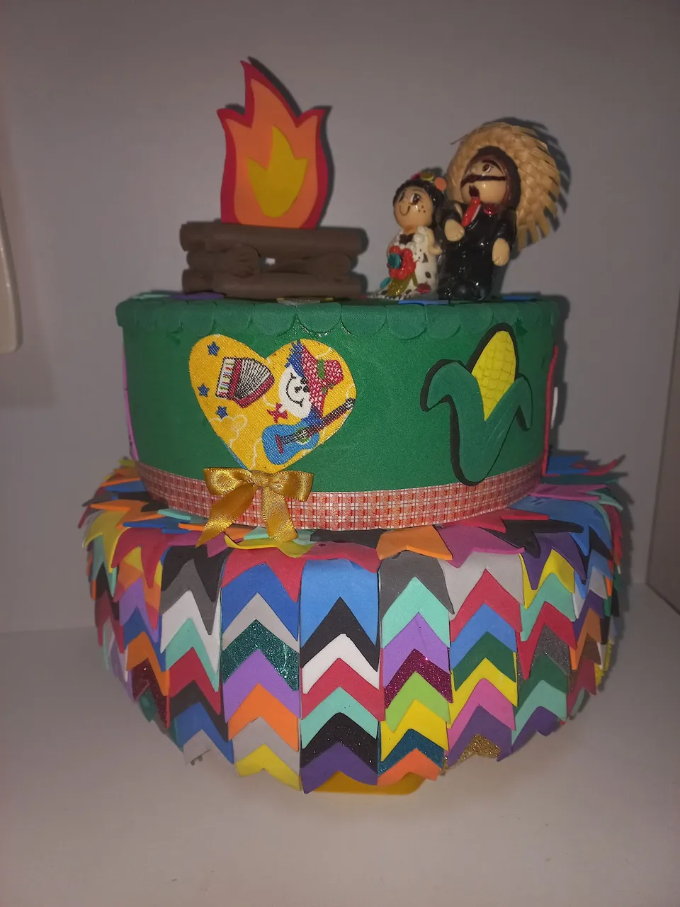 Bolo Decorativo Festa Junina