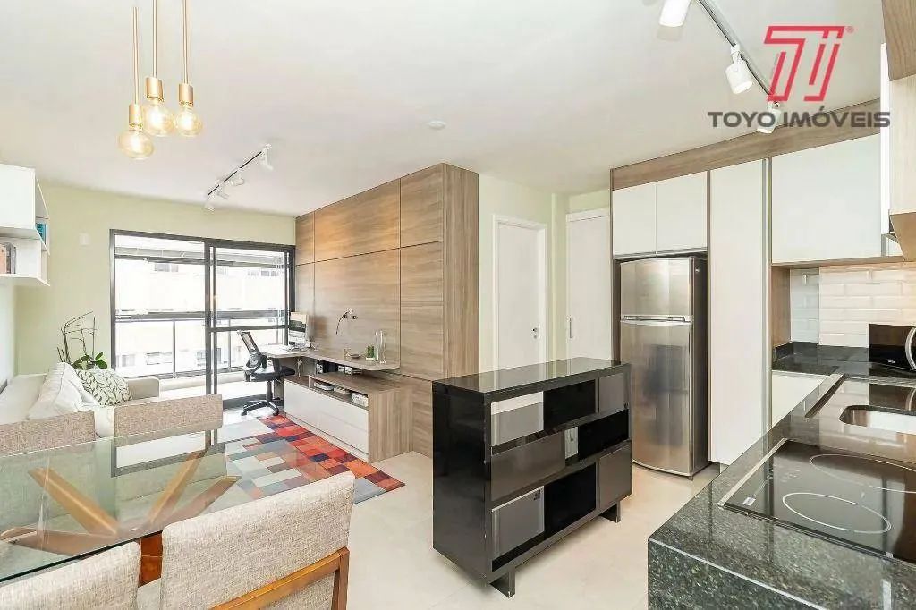 Apartamento com 1 dormitório para alugar, 47 m² por R$ 3.724,09/mês - Vila Izabel - Curiti - Foto 2