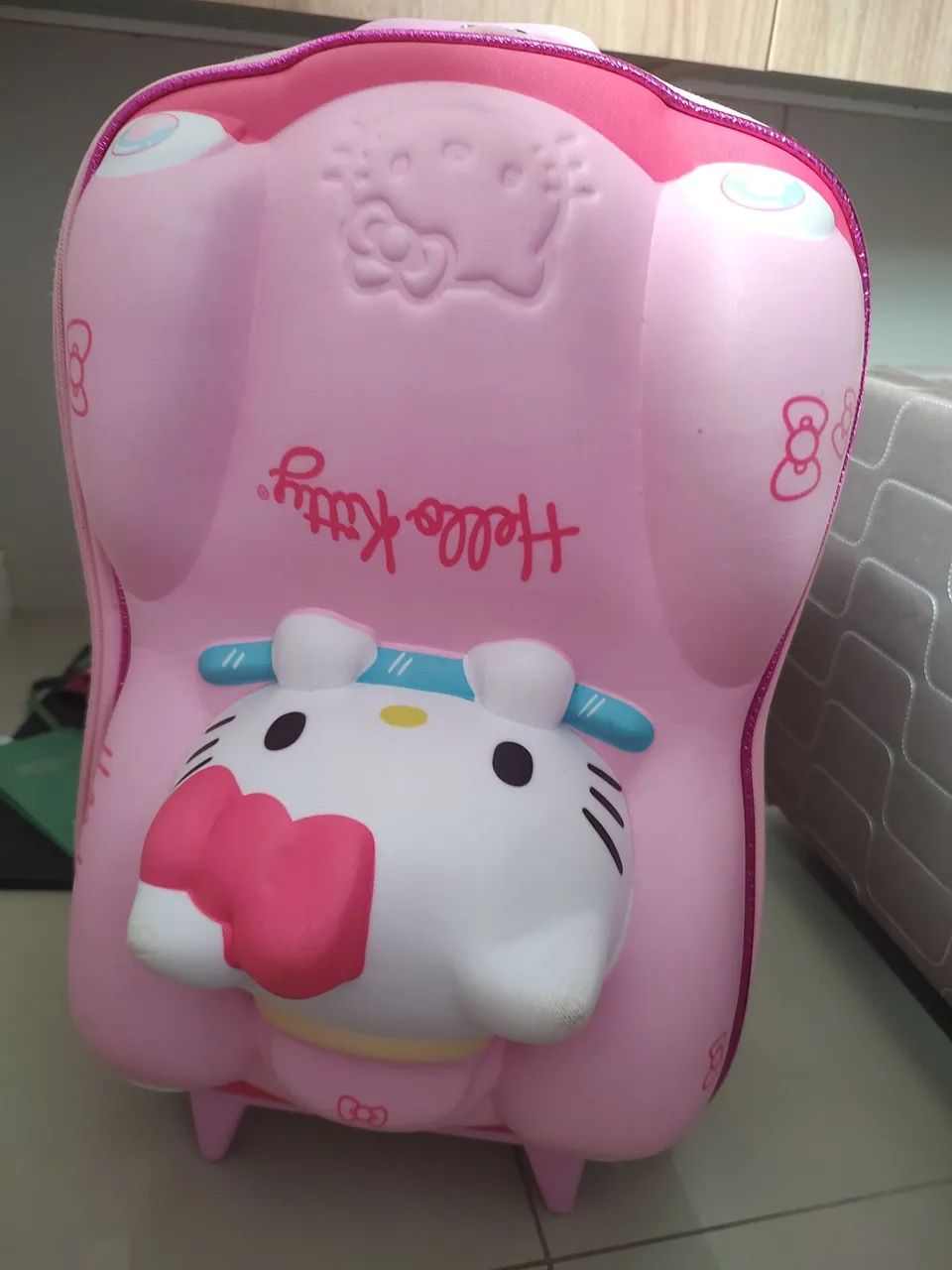 Mala/ mochila rodinhas infantil