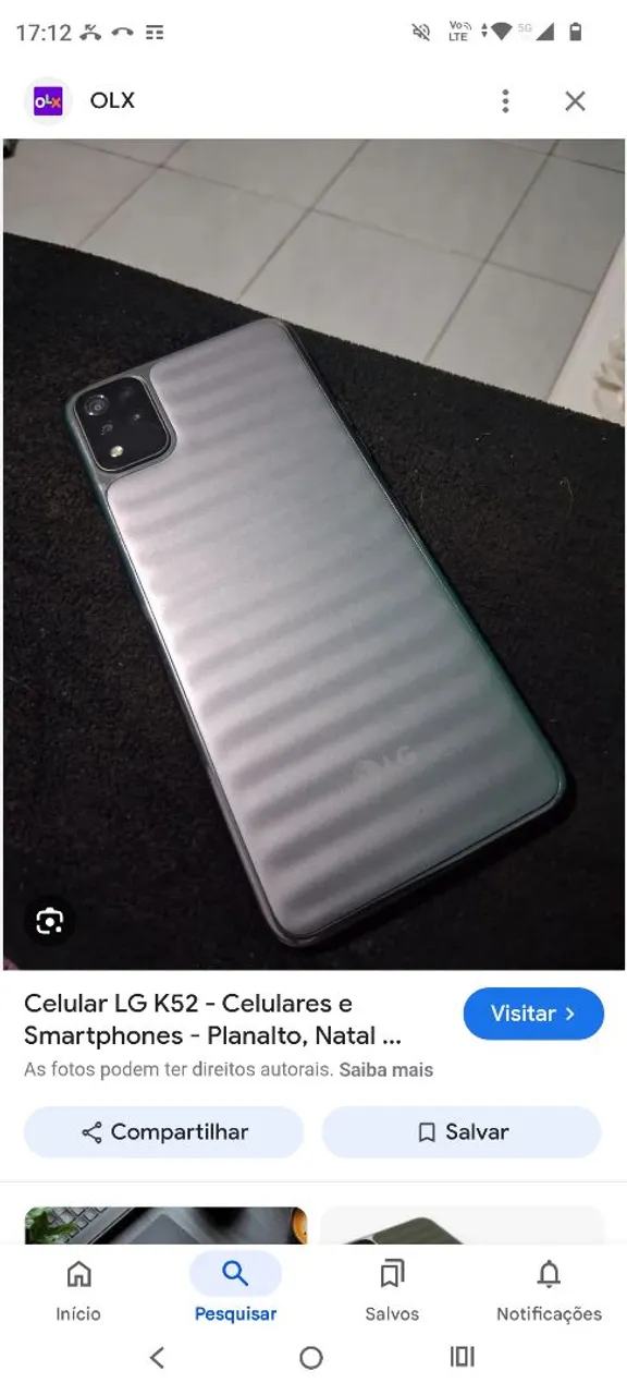 Telefone praticamente novo sem nenhuma avaria , motivo da venda,ganhei outro valor 550,00